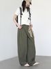 CHIC VEN Women's Pants Solid Loose High Waist Slim Wide Leg Trousers Casual Thin Female Sport Pant Spring Summer 2025_ecoleips.com