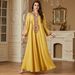 Women's Clothing Popular Muslim Long Sleeved Dress Female Embroidery Loose Large Size Worship Dress Spring New Style_ecoleips.com