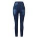 Aria Basics New European Autumn/winter Style South American High-waisted Studded And Beaded Push-up Butt-lifting High-elastic Skinny_ecoleips.com