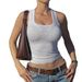 Diyun Cross-Border European And American Sports Yoga Wear Small Camisole Vest Women's Clothing 2025 Summer_ecoleips.com