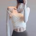 Women's Long Sleeved Tank Top Padded Bra Straps Two Piece Yoga Set Slimming Hip Lifting Pilates Fitness Stylish Simple Flattering_ecoleips.com
