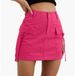 Women's Clothing Low Waist Workwear Skirt Pocket Pure Cotton Mini Comfortable Hip Lifting Casual Short Skirt_ecoleips.com