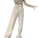 ng2510292 Ng2510292 Ng2510292 Loose New Jacquard Jeans Casual For Women Early Autumn High Waist Straight Floor-Length Wide-Leg Long Pants_ecoleips.com