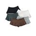 2025 Winter New Women's Fashion Casual Versatile Basic Pleated Short Skirt_ecoleips.com