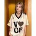 Women's Retro Style Short Sleeve T-Shirt Leopard Print Color Blocking V-Neck Slimming Quick Drying Loose Casual Top For Summer_ecoleips.com