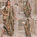 Women's Cotton Beach Cover Up Dress - Floral, Leopard, Zebra Print Long Boho Kimono Sunshade Tunic For Swimwear, Vacation, Summer_ecoleips.com