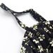 YPFF Trendy Women's Clothing European And American Style French Retro Girl's Chic Floral Print Casual Strap Short Dress_ecoleips.com