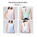 Bamboo Fiber High-end Sports Clothing Sleeveless Vest Fitness And Running, Quick-dry Breathable Yoga Top For Women_ecoleips.com