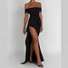 Summer Strapless Long Dress Off-the-Shoulder Backless Slit Design European And American Style Sexy Dress for Women_ecoleips.com