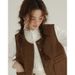 Aria Basics French Retro Versatile British-style Layered Outerwear Vest For Women, 2025 Autumn And Winter New Model, High-end Feel,_ecoleips.com