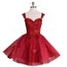 Elegant Strapless Formal Evening Gown With Floral Appliqué For Banquet Wedding Cocktail Party_ecoleips.com
