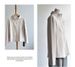 Aria Basics Aria Basics Super Winter Lined Thickened Wool Silk Stand Collar Unisex Warm Cardigan Fleece Sweater_ecoleips.com