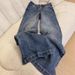 High Waist Flared Jeans For Petite Women - Winter Warm Fleece Lined & Star Embellished Wide Leg Pants_ecoleips.com
