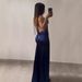 2024 European And American New Cross-Border Summer High-End Y2K Sexy Backless Strap Hot Girl Dress_ecoleips.com