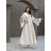 Modest Abaya Dress Muslim Ladies V Neck Embroidered Tassel Robe Abaya Temperament Arabic Dress For Women Middle East Style_ecoleips.com