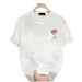 Women's Clothing T Shirt Men's Short Sleeved Summer New Loose Casual Pure Cotton 220g Heavy Tops Men_ecoleips.com