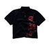 Cross-border 2025 Y2K New Street Style Punk Hip-Hop Printed Polo Collar Short Sleeve T-Shirt Top_ecoleips.com