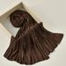 Women's Clothing Muslim Accessories Premium Modal Hijab Scarf With Rhinestone Embellishments – Soft & Breathable Long Shawl For Women, Elegant_ecoleips.com