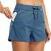 Spring Summer New Women's Loose Breathable Drawstring Yoga Running Fitness Casual Shorts_ecoleips.com