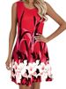 Women's Floral Print Vest Casual Sleeveless Dress Fashionable Trade New Arrival_ecoleips.com