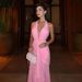 Women's Summer Fashion Low Cut V Neck Halter Patchwork Dress Sweet Temperament Casual Clothing_ecoleips.com