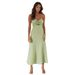 European American Style Solid Color Strapless Long Dress Gathered Back Fitted Waist New Arrivals Women's Clothing_ecoleips.com