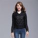 New 90 Down Simple Inner Fit Women's Down Rhombus Round Neck New Women's Light Down Jacket_ecoleips.com