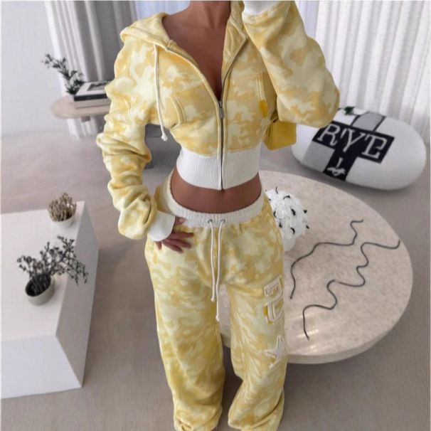 Women's 3D Print Hoodie & Jogger Set - Retro Streetwear Loungewear (S-XXL, Multi-Color)_ecoleips.com