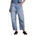 Women's Clothing Women's Retro Washed Sickle Style Stretch Denim Trousers Multi Pocket Fashion For Formal & Casual For Women_ecoleips.com