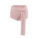 Women's Clothing Summer New Two Piece Design Lace Up Shorts For Women Hot Girls Low Waist Hip Wrapped Slim Casual Pants_ecoleips.com