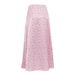 K New Fashionable Women's Flowing Printed Midi Skirt With Temperament, Waist Bag And Hip Cinching, Midi Long Skirt_ecoleips.com