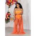 Women's Mesh Two Piece Swimsuit D10032 Party Beach Clothing_ecoleips.com