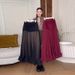 Aria Basics Aria Basics 2025 Summer New Women's Fashion European And American Cross-Border Trade Ruffled High-Waisted Slimming Solid_ecoleips.com
