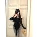 Women's Irregular Off-Shoulder Long Sleeve T-Shirt White Thin Slim Fit Summer Style Tie Waist Slightly Sheer Sun Protection Top_ecoleips.com