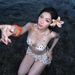 Sexy Tie up Polka Dot Bikini Two Piece Swimsuit Women's Beach Vacation Dress Style Three Piece Set_ecoleips.com