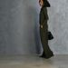 2026 Spring/Summer New European And American Style High Collar Knit Two-Piece Set For Women: Loose Long-Sleeve Top +_ecoleips.com