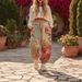 Women's Wide Leg Cotton Linen Pants American Style Loose Fit Youthful Straight Leg Patchwork Hem Halloween Theme New Summer_ecoleips.com