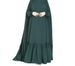 Women's Clothing Big Swing Solid Color Festival Daily Robe Dress_ecoleips.com