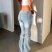 Women's Clothing Low-Rise Stretch Flare Jeans For Women – Sexy Vintage Denim (XS-XL, Light Wash To Black)_ecoleips.com