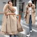 "Women's Fleece-Lined Short Puffer Coat Winter Thickened Warm Jacket With Faux Fur Hood, Oversized Fit, Zip Closure, Multiple Colors & Sizes"_ecoleips.com