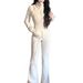 Women's Spring Sports Outfit, Korean Style Loose Fashionable Internet Celebrity Casual Two-Piece Set For Petite Students_ecoleips.com