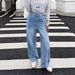 High Waisted Wide Leg Jeans For Women – Vintage Washed, Flowy & Relaxed Fit, 70% Cotton, Boho Chic (S-Xl, Light Blue, Stretch Comfort)_ecoleips.com