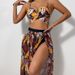 High-Waist Bikini Set With Beach Cover-Up – 3-Piece Swimwear For Women (Wire-Free, Quick-Dry Fabric, S-XL)_ecoleips.com
