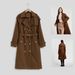 Women's Clothing Long Trench Coat Jacket Suit Coat Loose Large Size_ecoleips.com