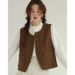 Aria Basics French Retro Versatile British-style Layered Outerwear Vest For Women, 2025 Autumn And Winter New Model, High-end Feel,_ecoleips.com