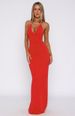 Women's Sexy V Neck Long Dress Fashion Slim Fit Sleeveless Tie Backless Summer New Clothing_ecoleips.com