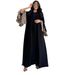 MQ153 New Arabic Leopard Print Dress Cross-Border Long Robe Middle Eastern Muslim Cardigan Abaya_ecoleips.com