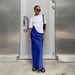 Versatile Satin Fishtail Skirt for Women Slim Fit Elegant Casual European American Style Summer New Wholesale_ecoleips.com