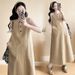 Summer New Korean Fashion Denim Maternity Dress_ecoleips.com