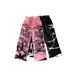 Gothic Anime Streetwear Joggers – Oversized Drawstring Pants With Dark Print (S-2xl, Black/Gray) Signature Goth Vibe_ecoleips.com